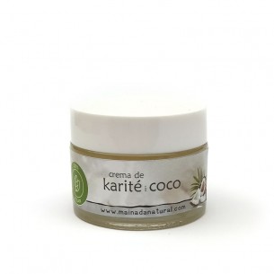 Crema de karité y coco - 50ml.